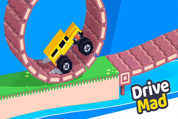 Pixel Drive Mad Game pixel game