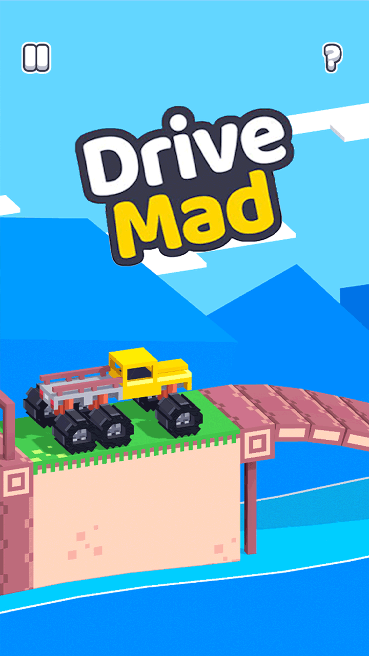 Pixel Drive Mad Game pixel game