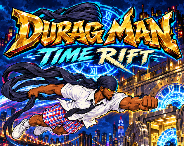 Pixel DuRag Man: Time Rift Game pixel game