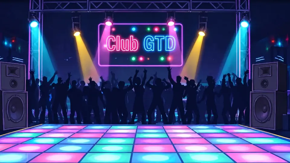Club GTD stage artwork