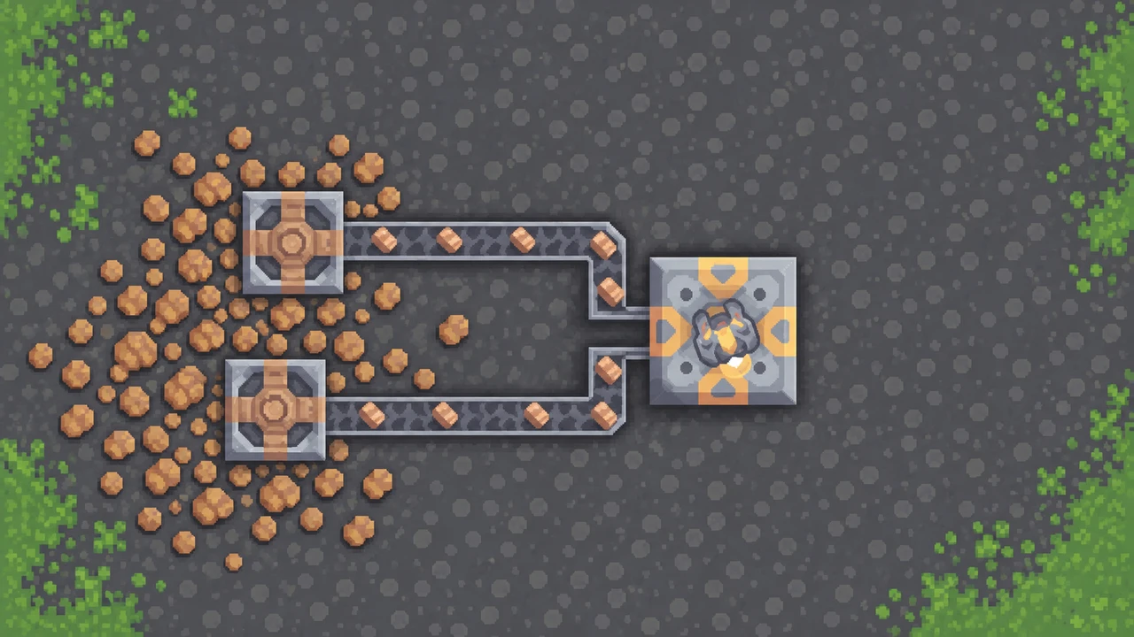 Pixel Mindustry Game