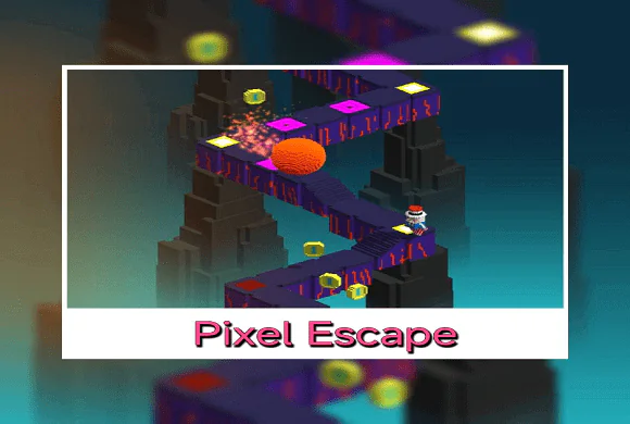 Pixel Escape pixel game