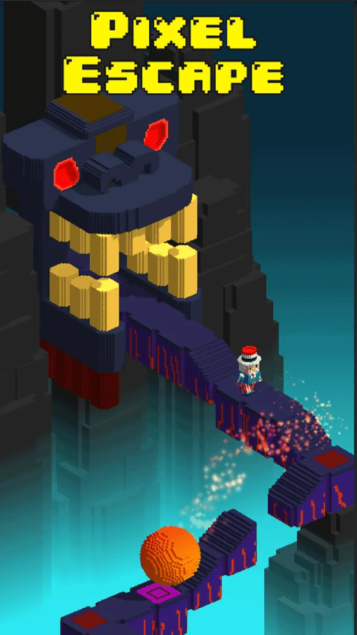 Pixel Escape pixel game