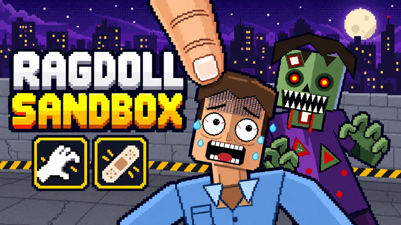 Pixel Ragdoll Sandbox Game pixel game