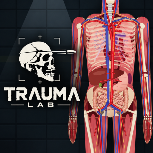 Pixel Trauma Lab Game pixel game icon