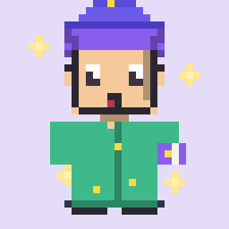 Apprentice pixel character avatar