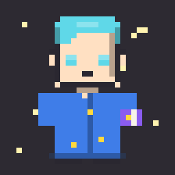 Frost Mage pixel character avatar