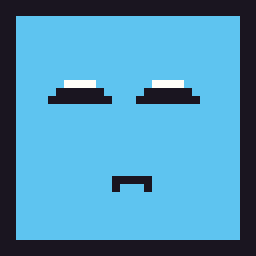 Sky cube face image
